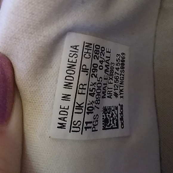 Men's ADIDAS LITE RACER ADAPT 3 CLOUDFORM SNEAKERS SZ 11 - Picture 6 of 7